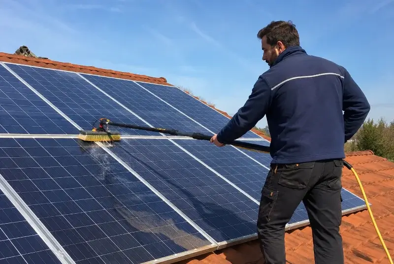 Nettoyage et entretien de panneaux solaires à Assérac